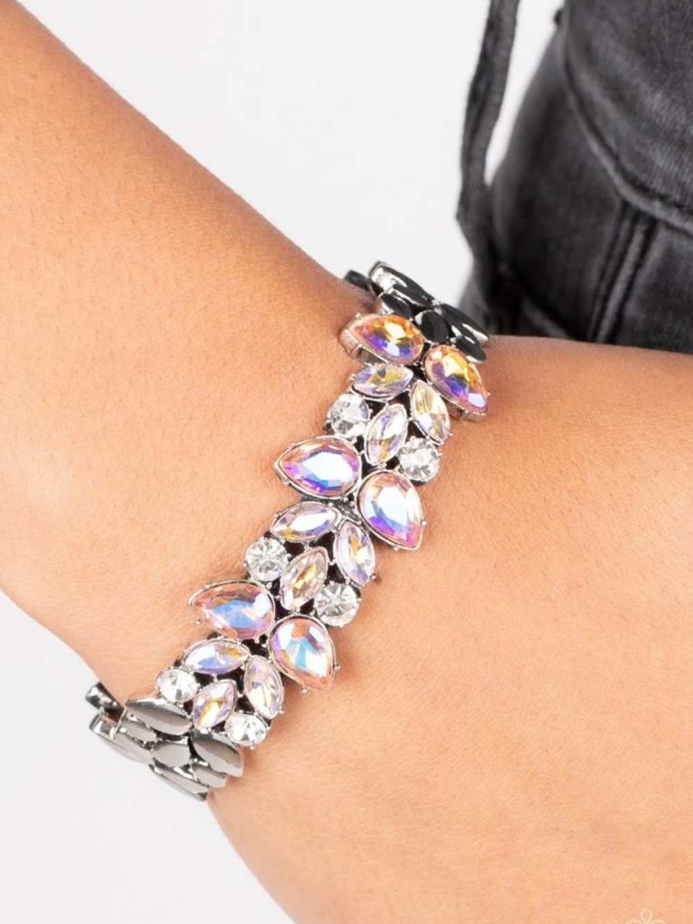 Glacial Gleam - Orange Bracelet